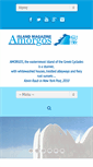 Mobile Screenshot of amorgos-island-magazine.com