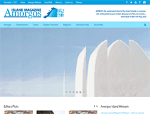 Tablet Screenshot of amorgos-island-magazine.com